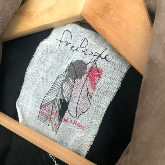 Free People 100% Suede Leather Moto Jacket - Picture 5 of 12